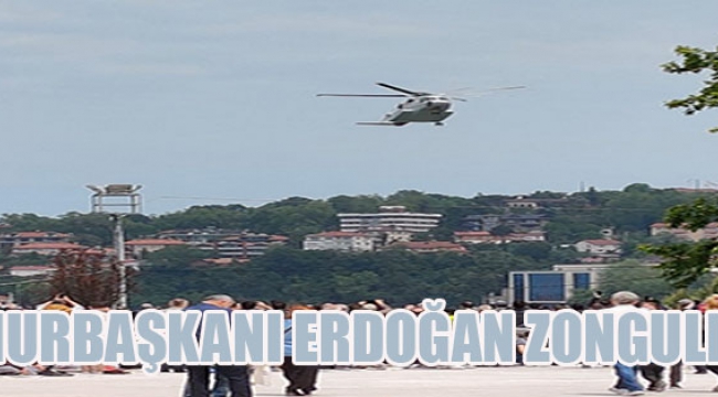 Cumhurbaşkanı Erdoğan Zonguldak'ta