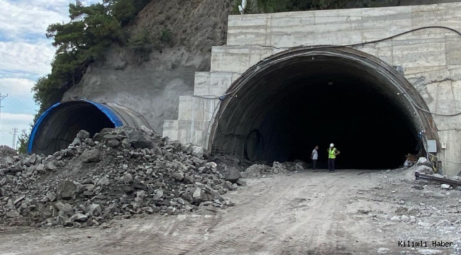 Tünel inşaatında kaza