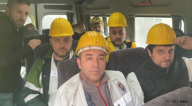 Maden İşçileri Deprem Bölgesine Sevk Edildi