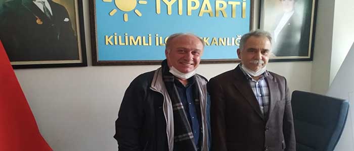 CHP İlçe Örgütü, İYİ Parti İlçe Örgütünü Ziyaret Etti