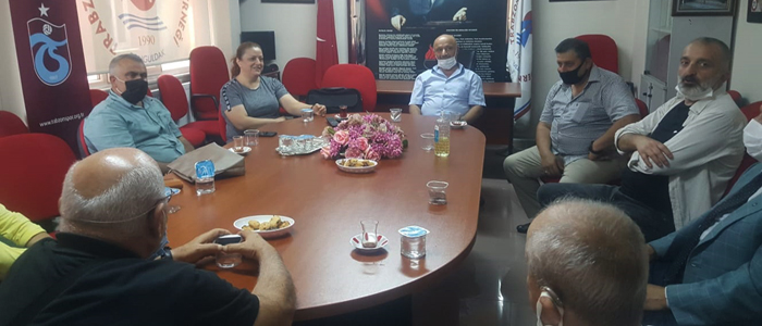 Özçelik'ten Trabzonlular Derneğine Ziyaret