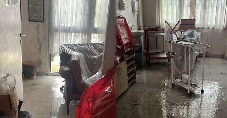 Aile Hekimliği sular altında…