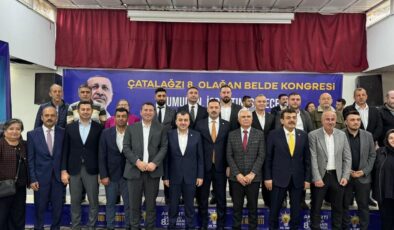 Ak Parti Çatalağzı 8’inci Olağan Kongresi yapıldı