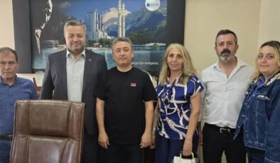 CHP Teşkilatı  Ziyaretlerde Bulundu
