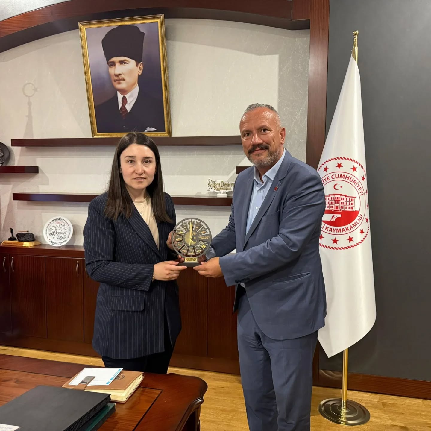 MHP Kilimli’den Kaymakam Demirer’e Hayırlı Olsun Ziyareti
