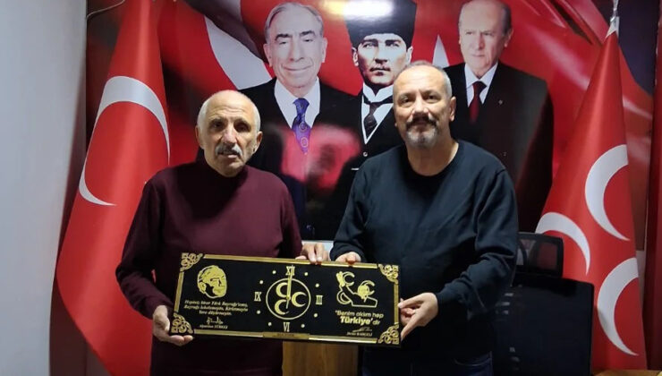 Aygün’den MHP Kilimli İlçe Başkanı Örer’e Ziyaret