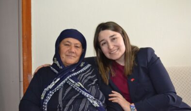 Kaymakam Kübra Demirer’den Şehit Annesine Anlamlı Ziyaret