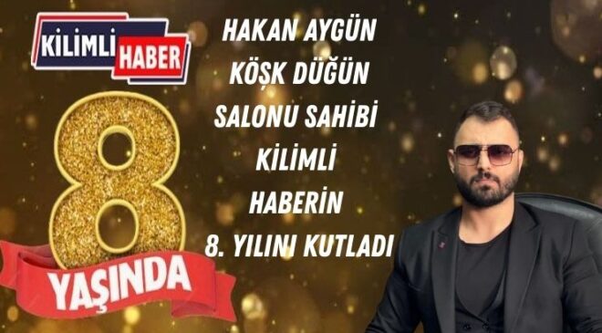 Aygün Kilimli Haberi Kutladı