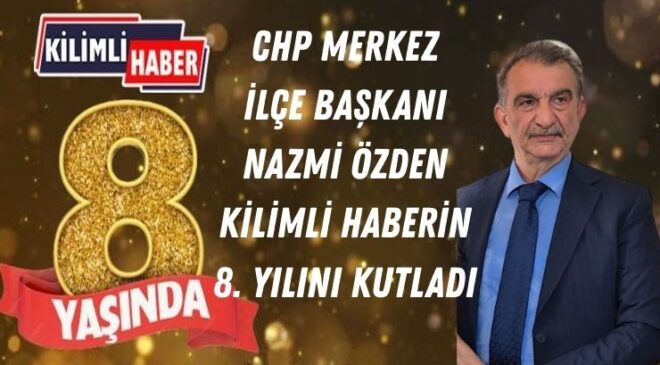 Özden Kilimli Haberi Kutladı