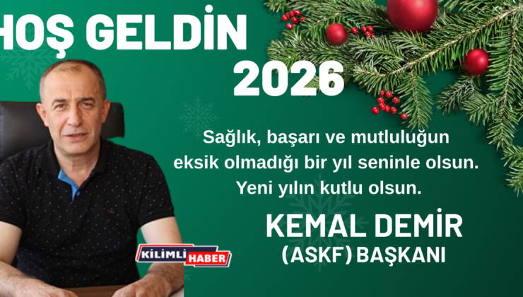 Kemal Demir Yeni Yıl Mesajı