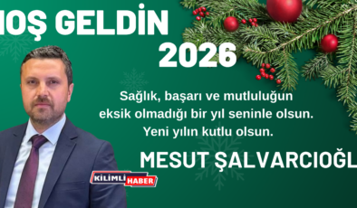 Mesut Şalvarcıoğlu Yeni Yıl Mesajı