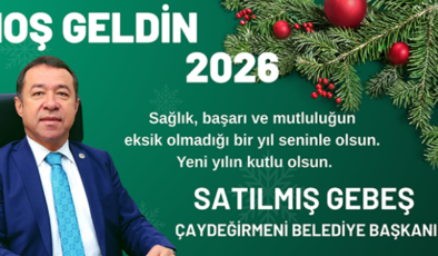 Satılmış Gebeş Yeni Yıl Mesajı