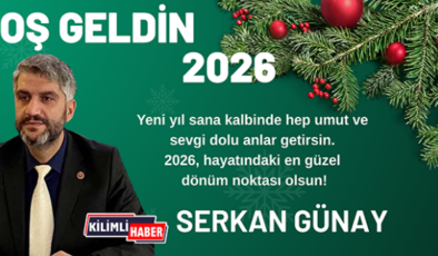 Serkan Günay Yeni Yıl Mesajı