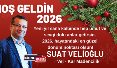 Suat Velioğlu Yeni Yıl Mesajı