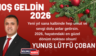 Yunus Lütfü Çoban Yeni Yıl Mesajı