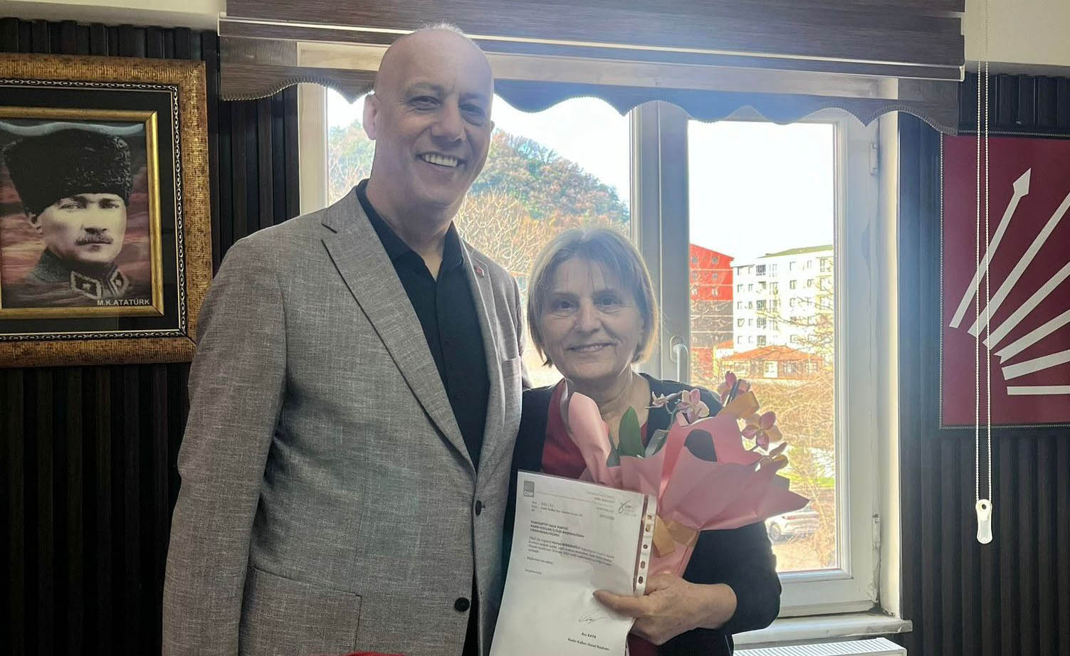 CHP Kilimli’de Kadın Kolları’na Yeni Başkan