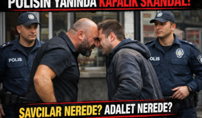 POLİSİN YANINDA KAFAYI ATTI, HUKUKU DA YIKTI!