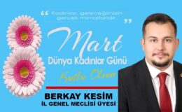 KESİM’İN 8 MART DÜNYA KADINLAR GÜNÜ MESAJI…