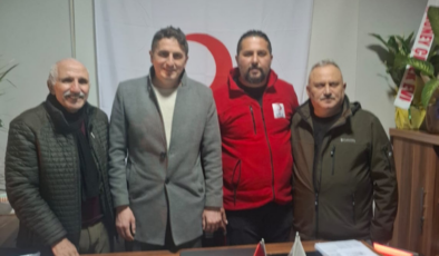 BAŞKAN YAĞIZ’DAN KOZLU ŞUBE BAŞKANI ÖZGÜR KURU’YA ZİYARET