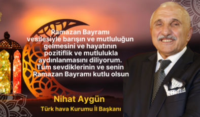 Nihat Aygün Bayram Mesajı