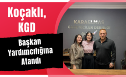Koçaklı, KGD başkan yardımcılığına atandı..