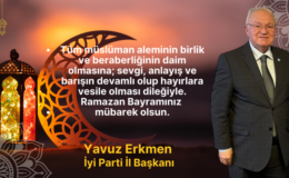 Yavuz Erkmen Bayram Mesajı