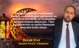 Burak Erol Bayram Mesajı