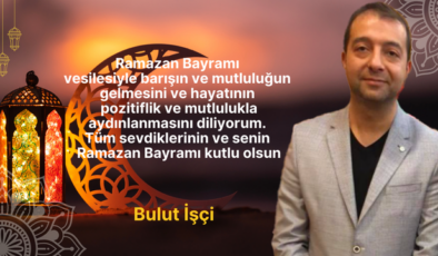 Bulut İşçi Bayrm Mesajı
