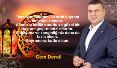 Cem Dereli Bayram Mesajı