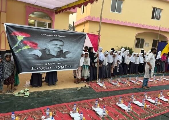 Engin Aygün için Myanmar’da 500 yetime iftar