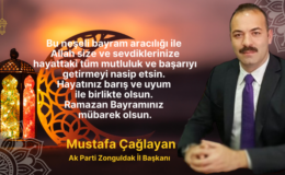 Mustafa Çağlayan Bayram Mesajı