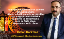 Orhan Korkmaz Bayram Mesajı