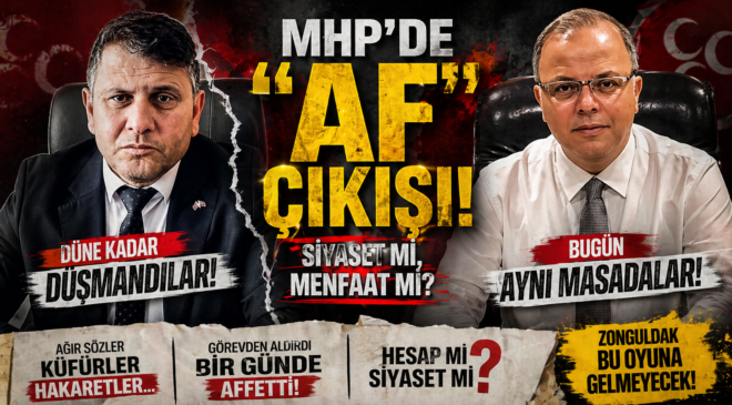 MHP’DE “AF” TİYATROSU MU?
