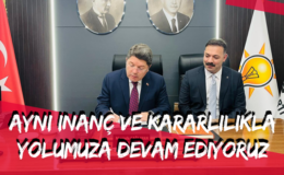 Aynı İnanç ve Kararlılıkla Yolumuza Devam Ediyoruz