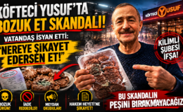BOZUK ETİ SATTILAR, ÜSTÜNE BİR DE MEYDAN OKUDULAR!