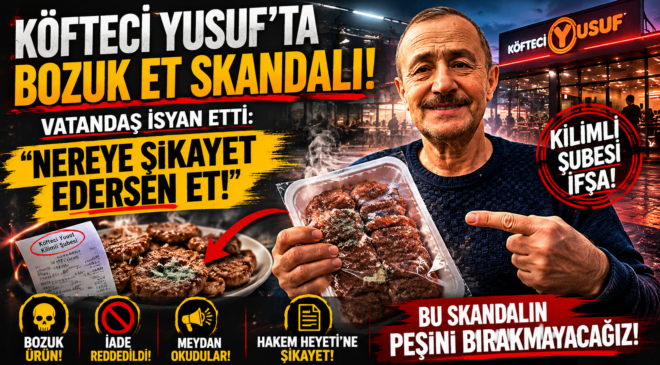 BOZUK ETİ SATTILAR, ÜSTÜNE BİR DE MEYDAN OKUDULAR!