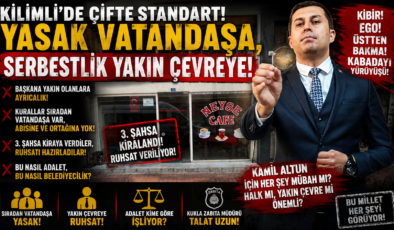 YASAK VATANDAŞA MI, SERBESTLİK YAKIN ÇEVREYE Mİ?