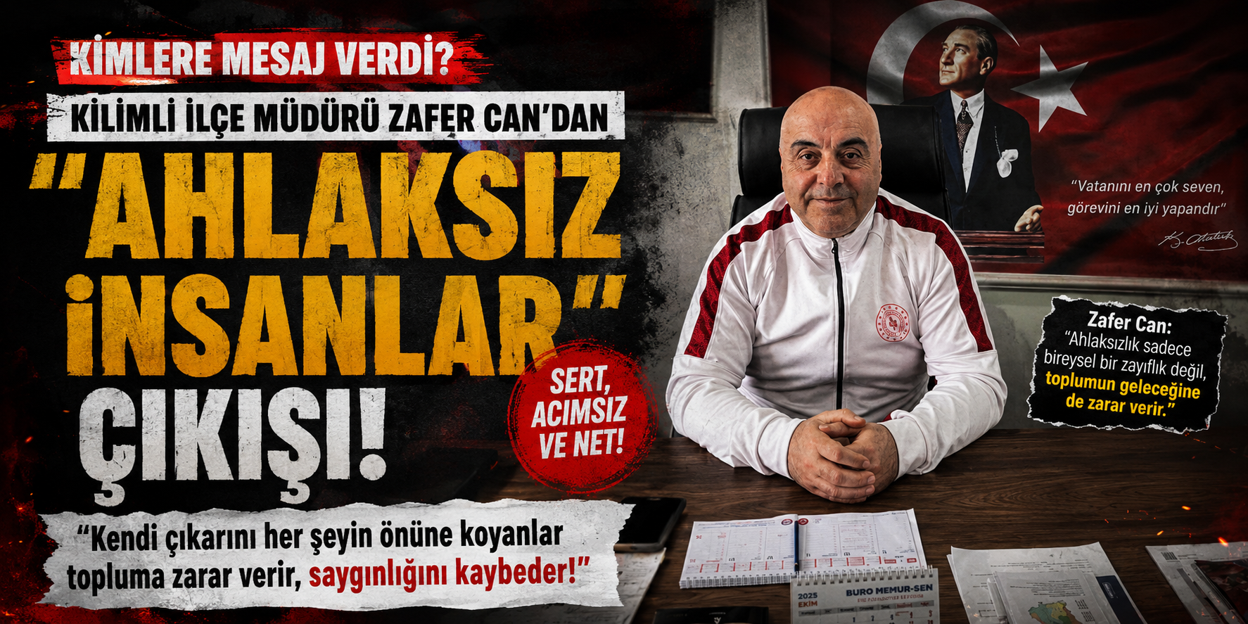 “AHLAKSIZ İNSANLAR” ÇIKIŞI ORTALIĞI KARIŞTIRDI!