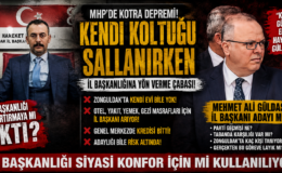 MHP KULİSLERİNDE KOTRA DEPREMİ!