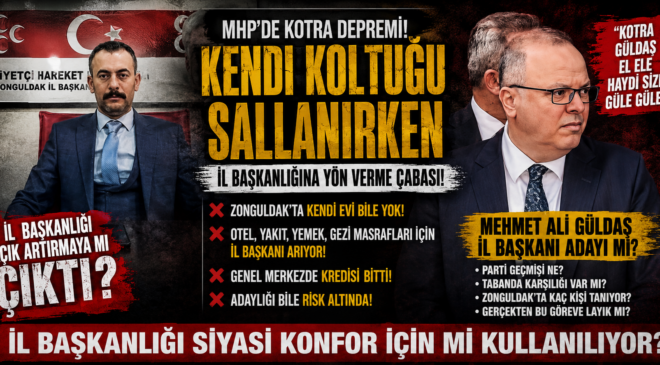 MHP KULİSLERİNDE KOTRA DEPREMİ!
