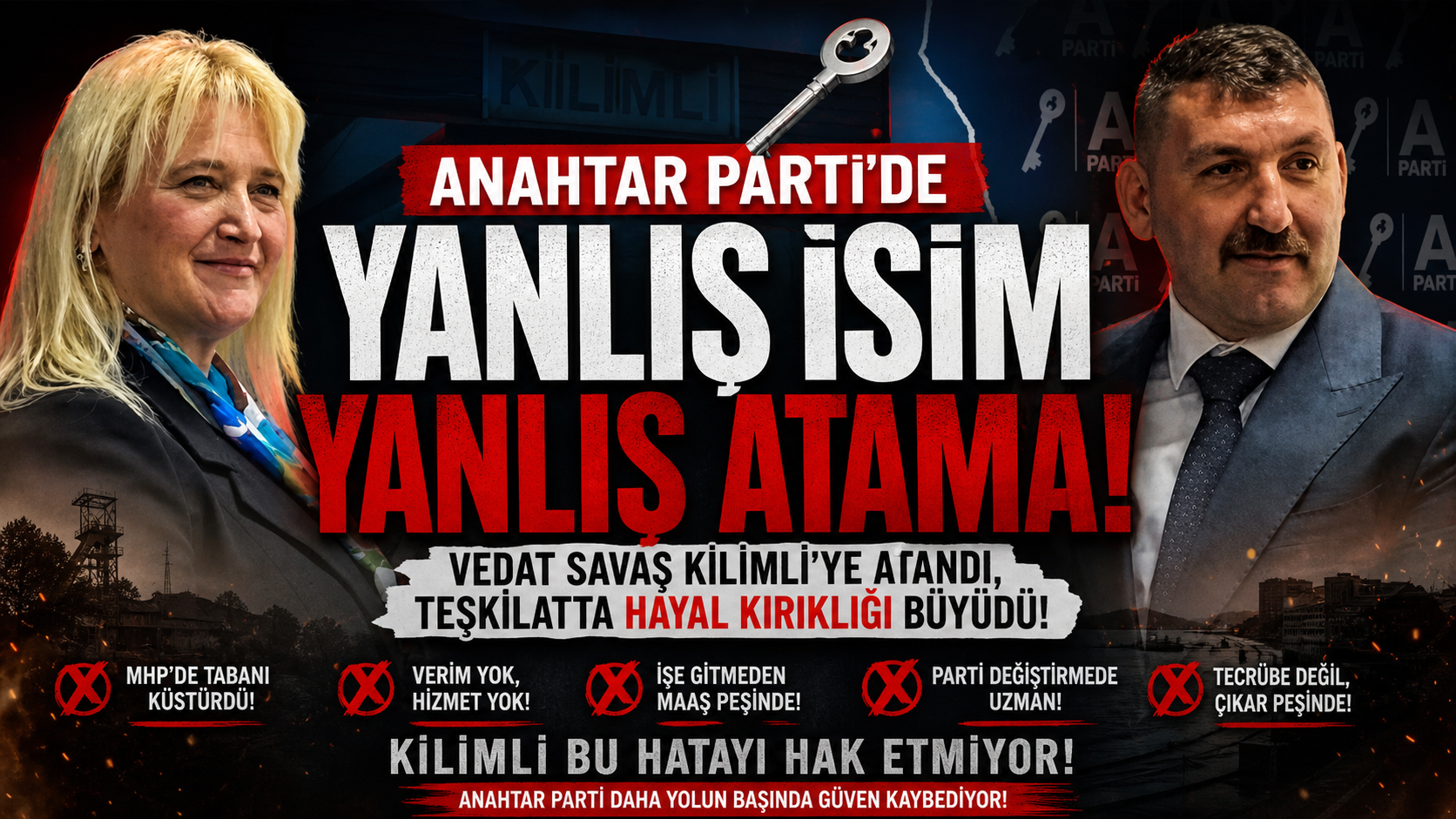 KİLİMLİ’YE “YENİ UMUT” MU, ESKİ YÜK MÜ?