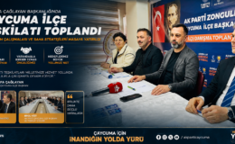 AK PARTİ ÇAYCUMA’DA SAHAYA İNİYOR!
