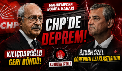 CHP KARIŞTI: KILIÇDAROĞLU GERİ GELDİ