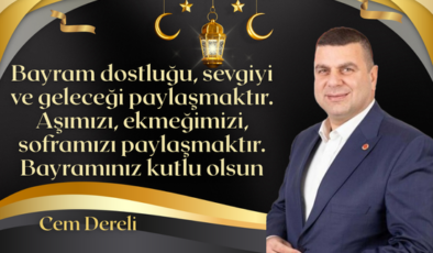 Cem Dereli Bayram Mesajı