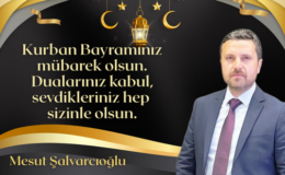 Mesut Şalvarcıoğlu Bayram Mesajı