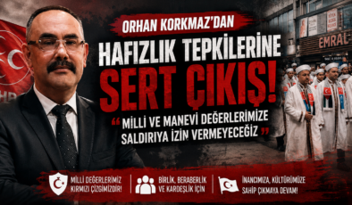 Korkmaz Ateş Püskürdü: “Kimse İnancımıza Dil Uzatamaz!”
