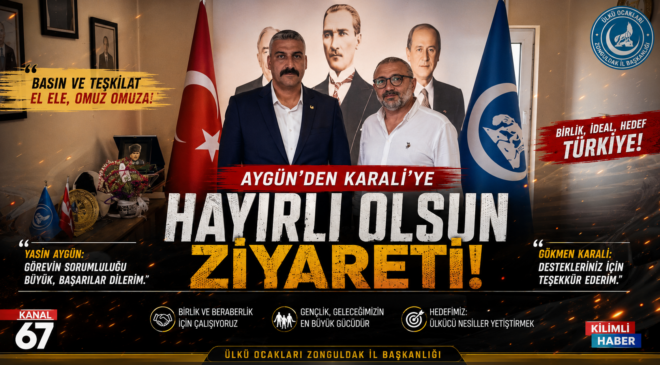 AYGÜN’DEN KARALİ’YE HAYIRLI OLSUN ZİYARETİ