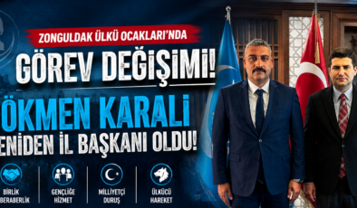 GÖKMEN KARALİ YENİDEN İL BAŞKANI OLDU