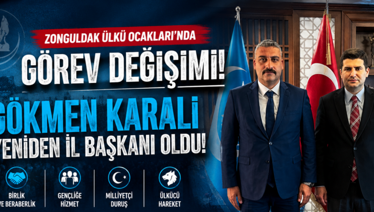 GÖKMEN KARALİ YENİDEN İL BAŞKANI OLDU