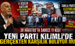 KİLİMLİ’DE YENİ PARTİ’YE 30 AĞUSTOS ŞOKU!